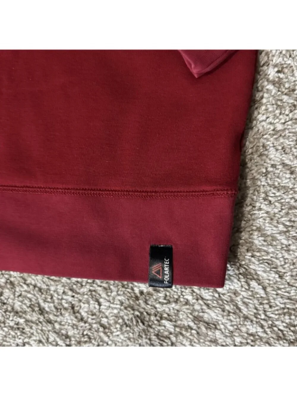 Banana Republic Polartec Sweatshirt Men's XL Red Performance Activewear